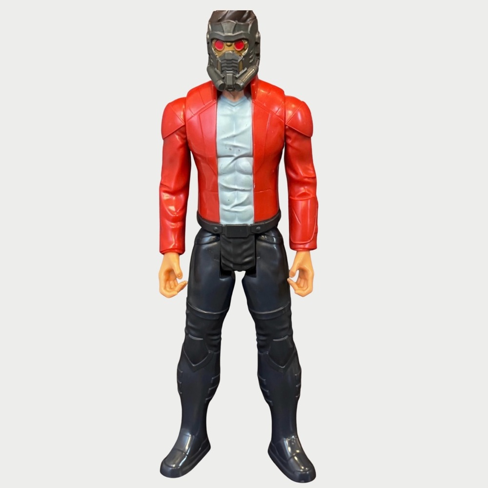 Marvel STAR-LORD GUARDIANS OF GALAXY TITAN HERO SERIES HASBRO 12” FIGURE 2016